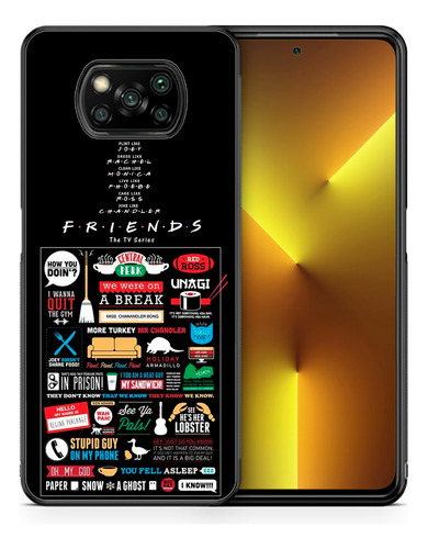 Funda Para Xiaomi Poco Friends Tv Show Amigos Rachel Joey