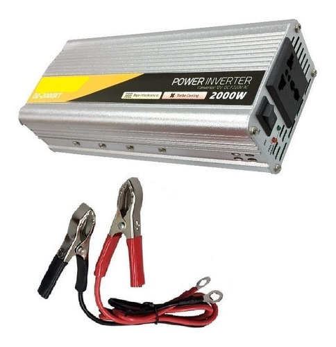 Imagen 4 de 9 de Inversor Conversor Power Inverter 2000w 12v.cc. A 220v. Ca.