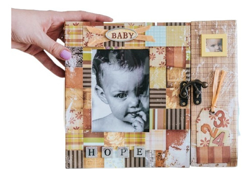 Album De Fotos Leyenda  Baby  Marco Cuadrille 10x15cm