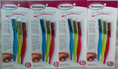 12 Personna El Perfilador Cejas Desechables Shapers,12 Perfi