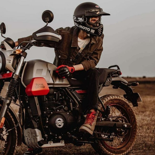Imagen 20 de 25 de Royal Enfield Scram 411 Blazing Black Entrega Ya