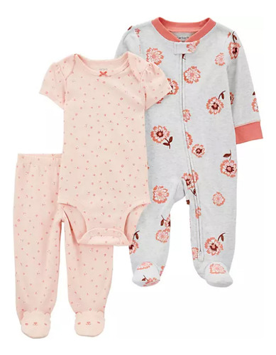 Conjunto De Canastilla Para Bebé De 3 Piezas De Carter
