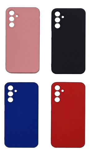 Funda Silicon Antideslizante Para Samsung A15 + Vidrio 9d 9h