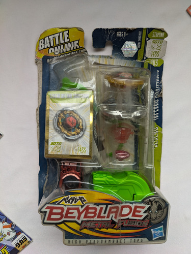 Beyblade Metal Fight Hasbro Bb-03 Legend Inferno Sagittario Box Damage (Usado)