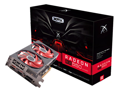Xfx Radeon Rx 550 4gb (Usado)