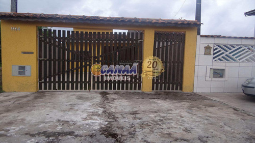 Casa Com 3 Dorms, Balneário Itaguai, Mongaguá - R$ 230 Mil, Cod: 6155 - V6155