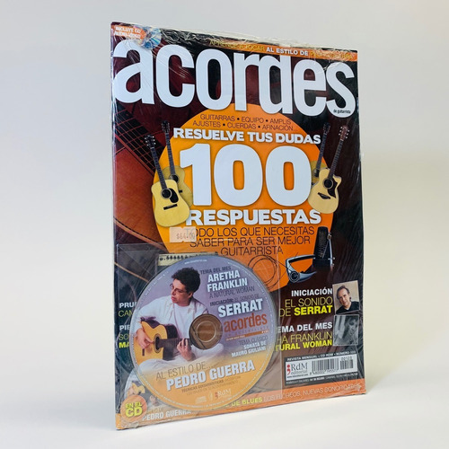 Revista Acordes Guitarra Con Cd Método Dudas Trucos #123