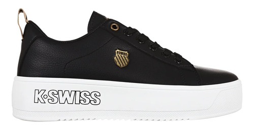 Tenis K-swiss Trinity Plataforma - Negro - Dama - 9f665002