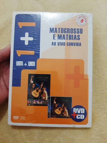 Dvd + Cd Matogrosso E Mathias 