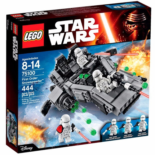 Brinquedo Lego First Order Snowspeeder 444 Peças 75100