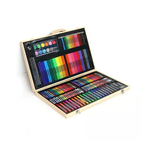 Set De Arte Profesional, Colores Lápices Kit Dibujo 150pcs –