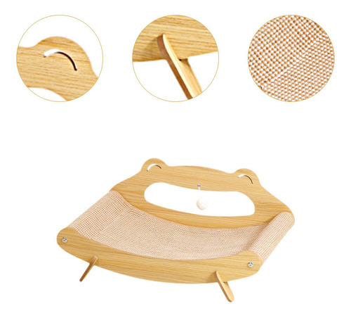 Cama De Salón Para Rascar, Cama Elevada Para Gatos,