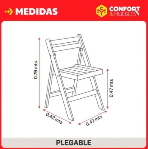 Mesa Bar 75x75 + 4 Silla Plegabl Madera Pino Eventos Colores Amarillo Limón Laca
