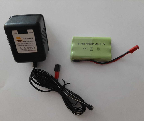 Imagem 1 de 1 de Fênix 1306 H-18 - Só O Kit Carregador + Bateria 7.2v 500mah