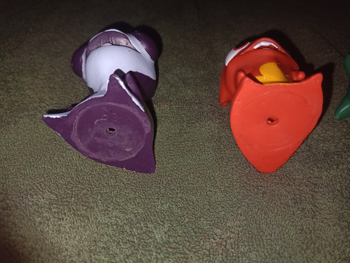 4 Muñequitos Juguete Bajoterra Slugterra (de Uso) (Usado)