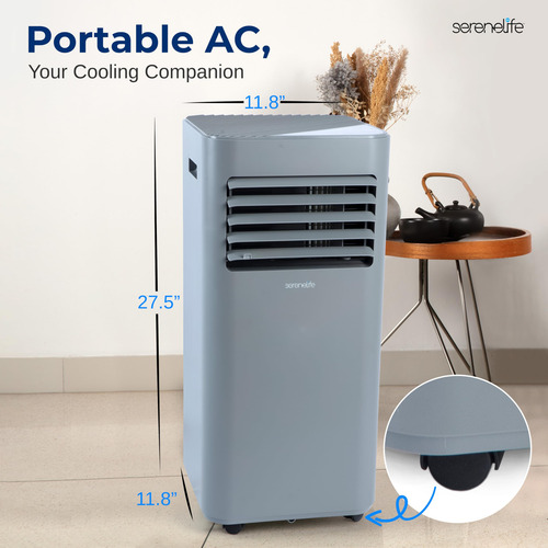 Aire Acondicionado Portátil 8000 Btu 3 En 1 Para Dormitorio Color