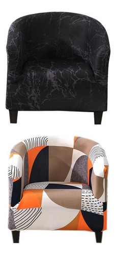 2x Fundas De Silla De Terciopelo Suave Elástico, Muebles