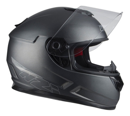 Casco Nzi Integral Fusion Atracite Gris Para Moto 999 Motos