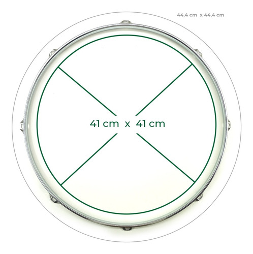 Aro De Tom 16 Polegadas Premier 8 Furos Bateria 0316ps