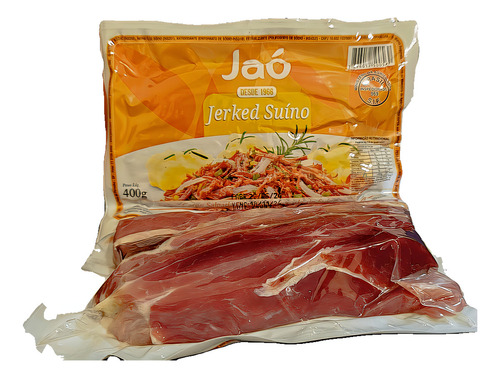 Jerked Suíno Salgado Curado Dessecado Jaó 400g