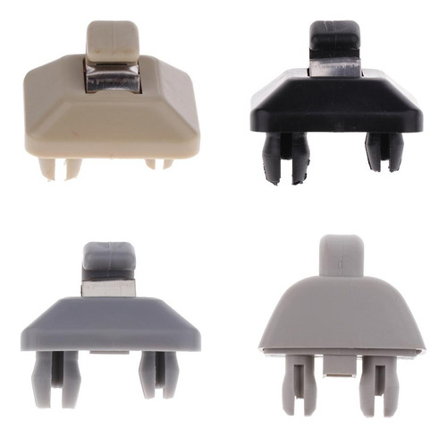 8 Clip De Interior De Parasol Sostenedor Plástico Beige 2