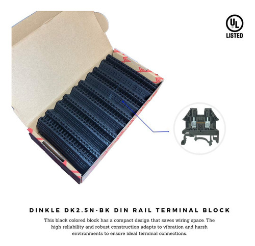 Bloque De Terminales De Riel Din 600 V 20 A 12-22 Awg 100 Un