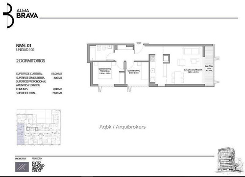 Apartamento De 2 Dormitorios En Venta En Centro
