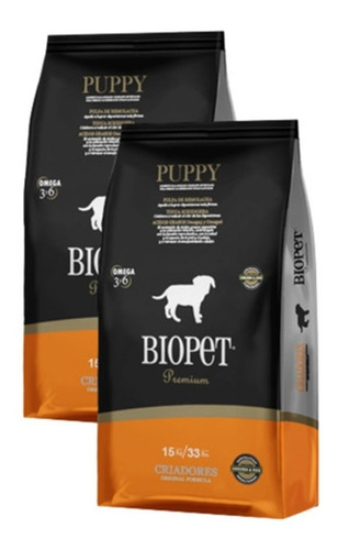 Alimento Biopet Perro Cachorro 2 X 15 Kg (30kg) Envio Gratis