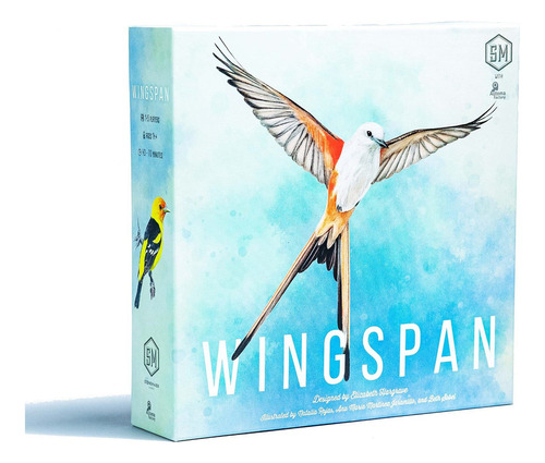 Juego De Mesa  Wingspan  Una Colección De Pájaros, J Fr80jm