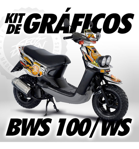 Stickers / Calcas Italika Ws150 / Yamaha Bws 100 Geosdesign