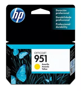 Hp 951 Amarillo Cn052 Officejet Pro 8100 8110 8600 8610 8620