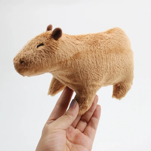 Peluche Carpincho Roedor Capibara Suave Animal Kawaii 