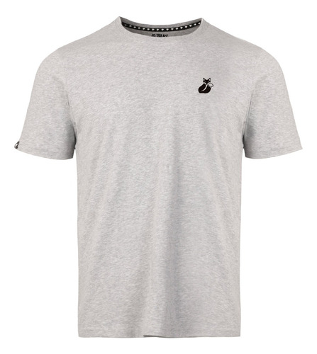Polera Cotton Fox Tilki Gris