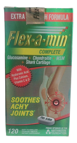 Flexamin X120tabletas Glucosamina C - Unidad a $300