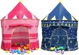 Carpa Castillo Para Niñas Y Niños 135 Cm X 1.05cm 4 Varillas