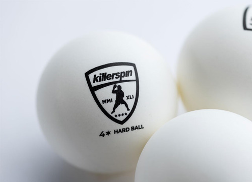 Pelotas De Ping Pong 4 Estrellas Estándar De Plástico Abs Blanco