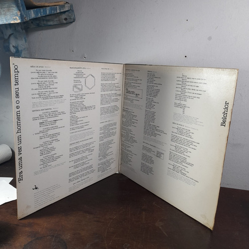 Imagem 3 de 7 de Vinil Lp Belchior Medo De Avião Era Uma Vez Um Homem E O Seu