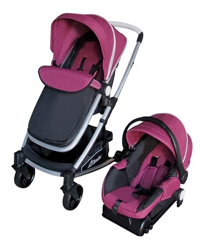 Carriola De Bebe Crown Portabebe Base De Carro Bambineto