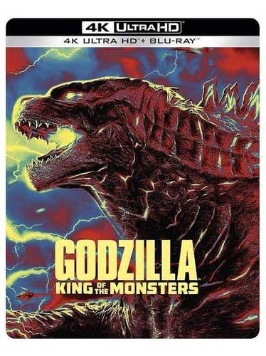 Steelbook 4k Godzilla: Rey De Los Monstruos