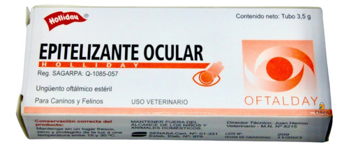 Holliday Epitelizante Ocular Tubo 3,5 G 