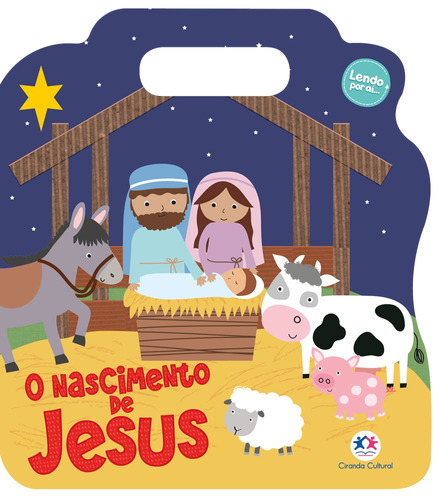 O nascimento de Jesus, de Blanca Alves Barbieri, Paloma. Ciranda Cultural Editora E Distribuidora Ltda., capa mole em português, 2021