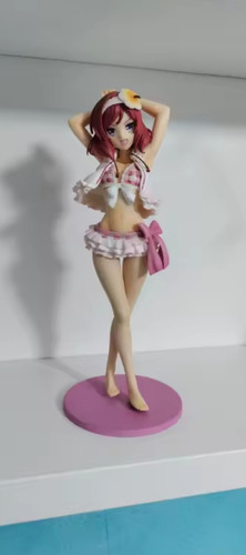Figura Chica Sexy Maki Nishikino Traje De Baño De 23cm