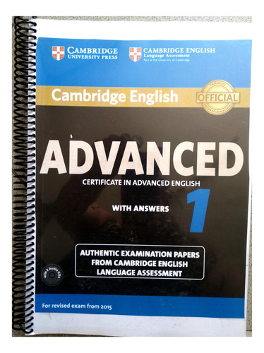 Cambridge Certificate Advanced English 1  Cae With Answers 