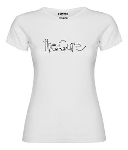 Polera Mujer Estampado The Cure _2