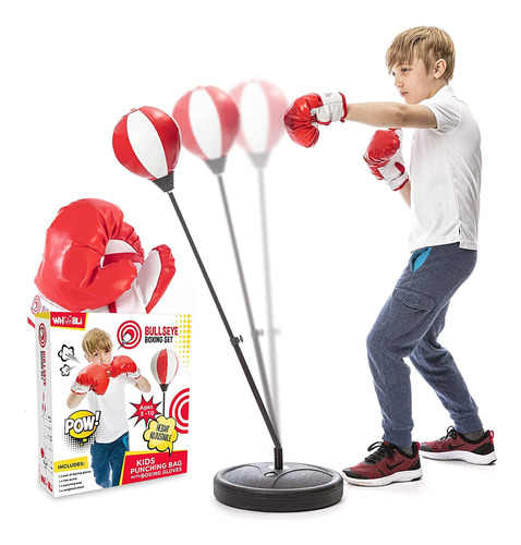 Pelota De Reflejos De Boxeo Whoobli Saco De Boxeo Para Niños