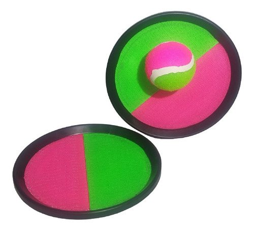 Juego De Manoplas Autoadhesivas  Y Pelota Para Playa + Envio