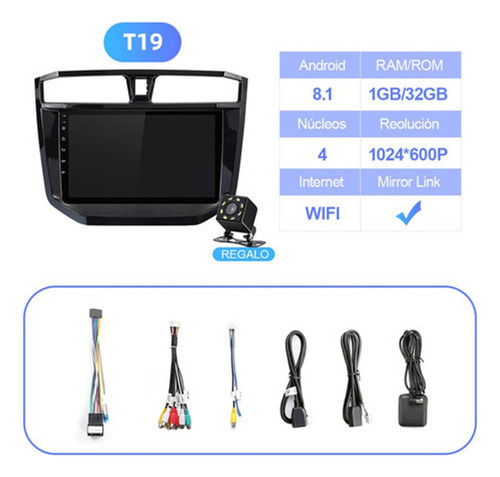 A Estéreo 1+32g Para Chevrolet S10 Pro Max 2021-2023 Gps Bt.