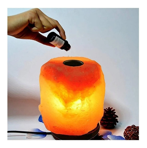 Imagen 7 de 7 de Super Oferta Lampara De Sal Aromaterapia+1 Esencia De Regalo