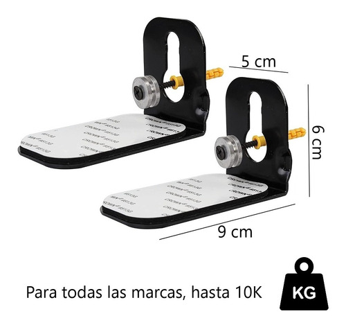 Imagen 3 de 10 de Soporte Barra De Sonido Soporte Soundbar Universal Parlante