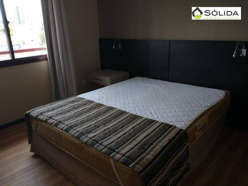 Imagem 4 de 8 de Flat Com 1 Dormitório Para Alugar, 65 M² Por R$ 2.500/mês - Centro - Jundiaí/são Paulo - Fl0038